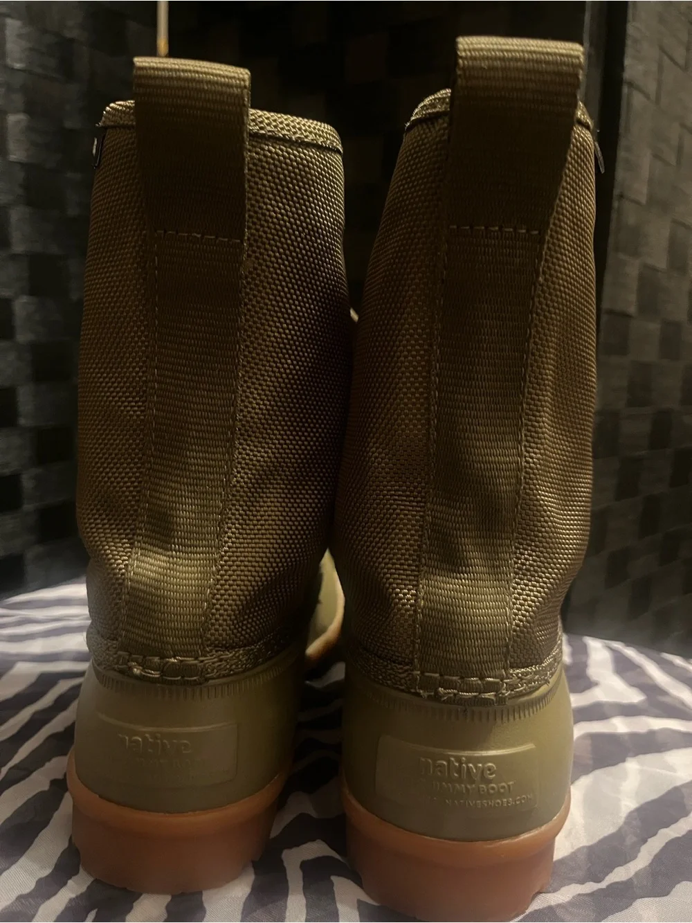 Native olive green